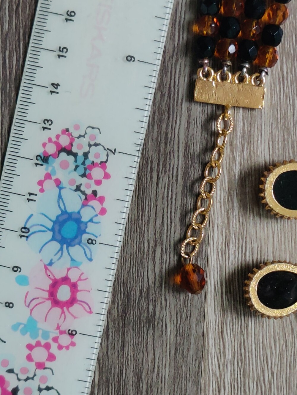 🐆 Vintage RJ Graziano Crystal Leopard Bracelet And Earring Set - Picture 7 of 13